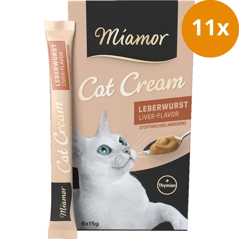 Miamor Cat Cream Leberwurst–Cream 90 g - Image 2