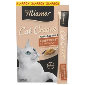 Miamor Cat Cream Leberwurst-Cream XL-Pack
