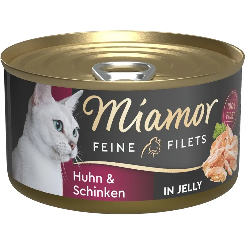 Miamor Cat - Feine Filets Dose Huhn & Schinken