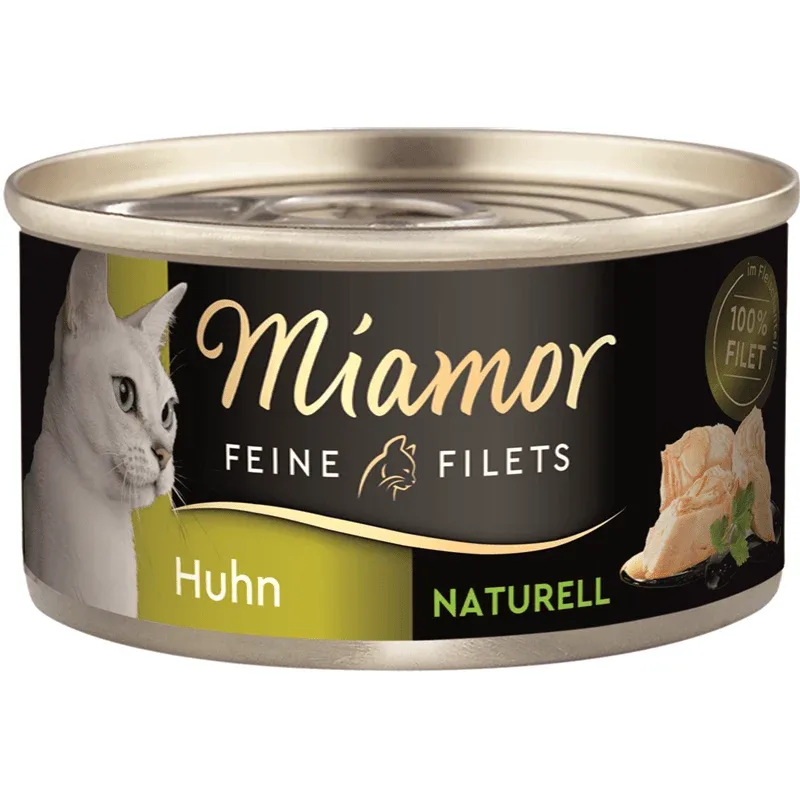 Miamor Cat - Feine Filets Dose Naturell Huhn Pur