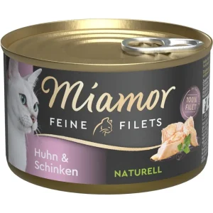 Miamor Cat - Feine Filets Dose Naturell Huhn & Schinken