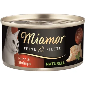 Miamor Cat - Feine Filets Dose Naturell Huhn & Shrimps