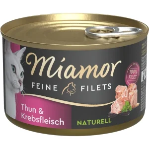 Miamor Cat - Feine Filets Dose Naturell Thunfisch & Krebsfleisch