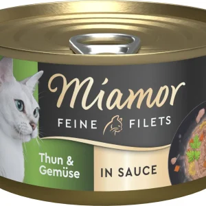 Miamor Cat - Feine Filets Dose Thunfisch & Gemüse in Sauce
