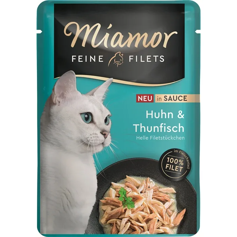 Miamor Cat - Feine Filets Pouch Huhn & Thunfisch in Sauce