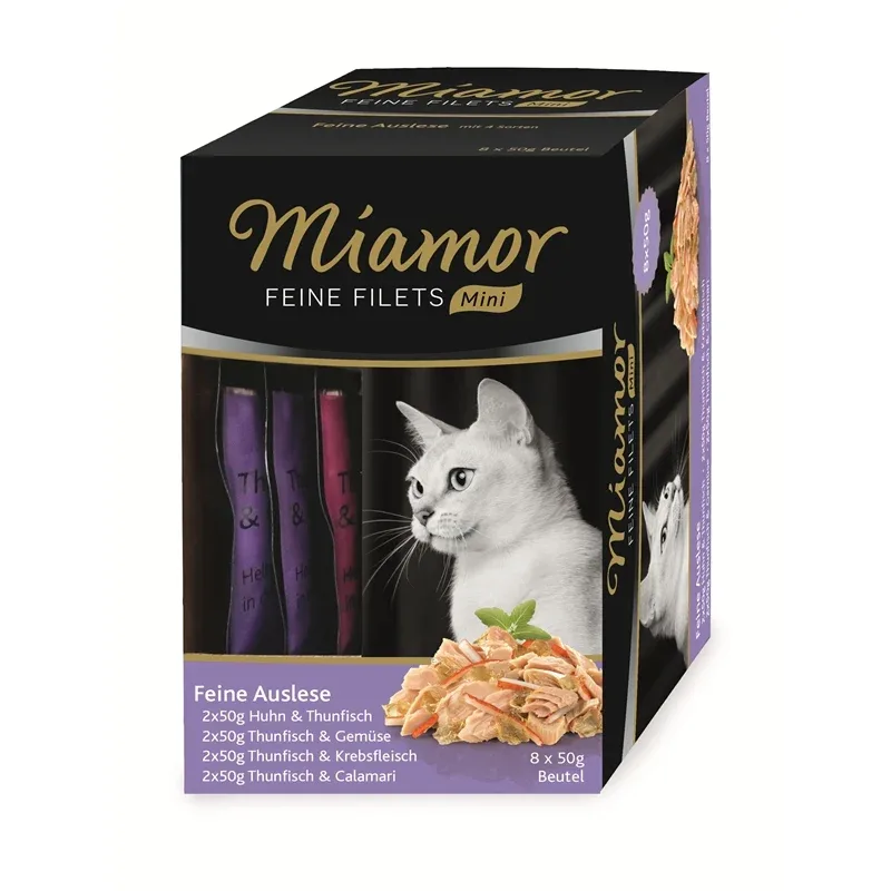 Miamor Cat - Feine Filets Pouch Mini Multibox Feine Auslese