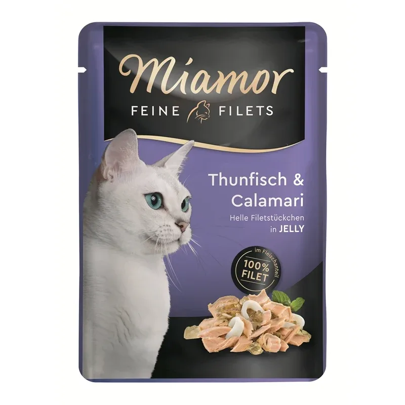 Miamor Cat - Feine Filets Pouch Thunfisch & Calamares