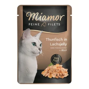 Miamor Cat - Feine Filets Pouch Thunfisch in Lachsjelly