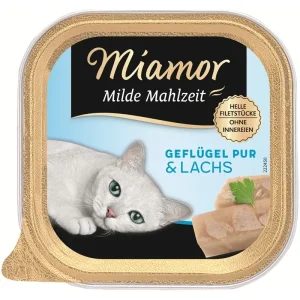 Miamor Cat - Milde Mahlzeit Schale Geflügel & Lachs