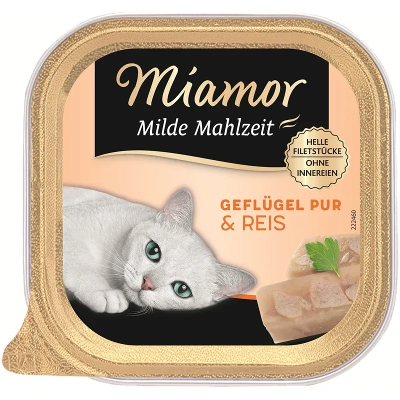 Miamor Cat - Milde Mahlzeit Schale Geflügel & Reis