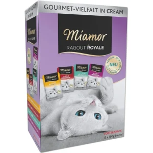 Miamor Cat - Ragout Royale Pouch Cream Vielfalt Multi Box