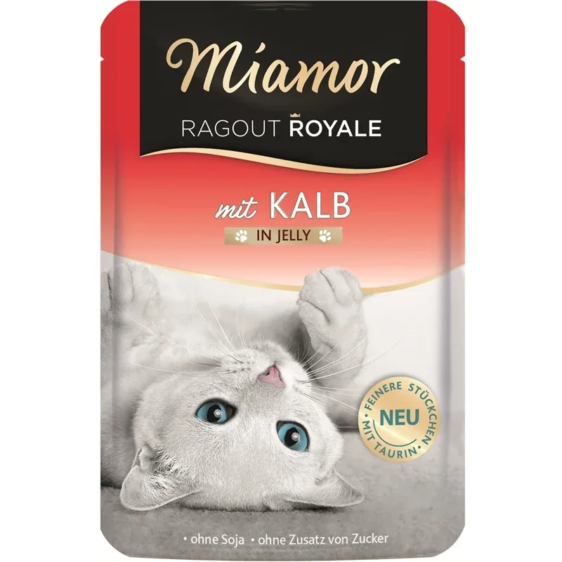 Miamor Cat - Ragout Royale Pouch Kalb
