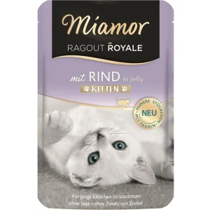 Miamor Cat - Ragout Royale Pouch Kitten Rind