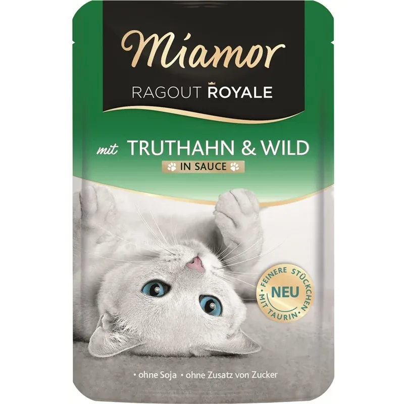 Miamor Cat - Ragout Royale Pouch Truthahn & Wild