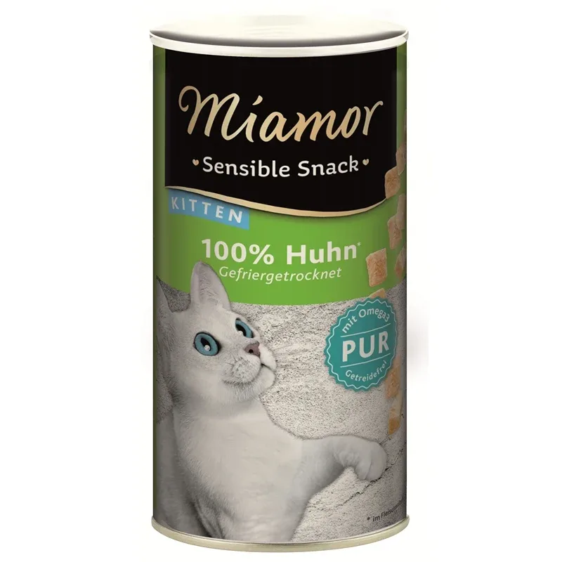 Miamor Cat - Sensible Snack Kitten Huhn Pur