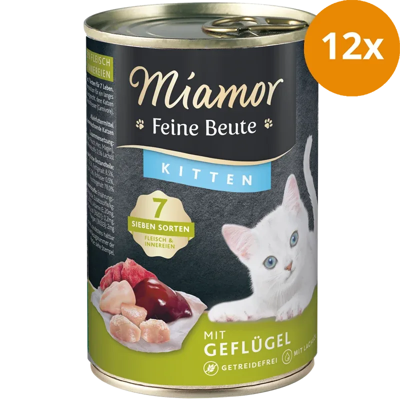 Miamor Dose Feine Beute Kitten Geflügel 400 g - Image 2
