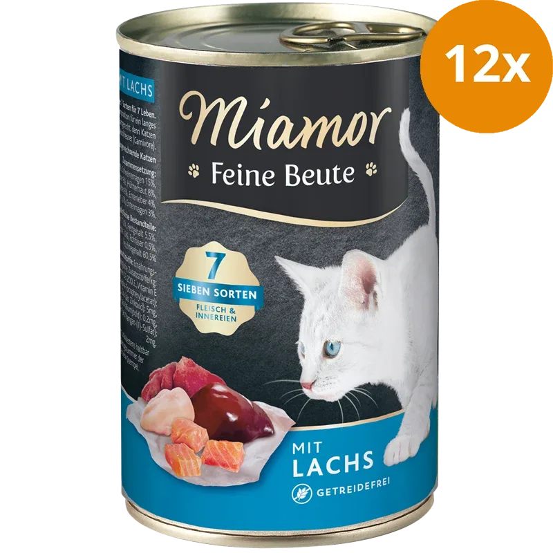 Miamor Dose Feine Beute Lachs 400 g - Image 2