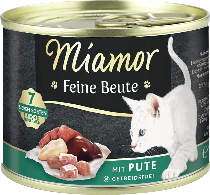 Miamor Dose Feine Beute Pute 185 g