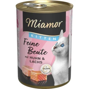 Miamor Feine Beute Kitten Huhn & Lachs