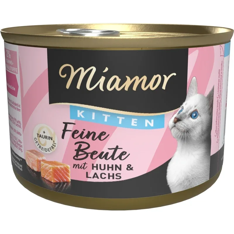 Miamor Feine Beute Kitten - Huhn & Lachs