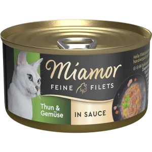 Miamor Feine Filet in Sauce Thunfisch & Gemüse 85 g