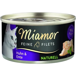 Miamor Feine Filet Naturell Huhn & Ente 80 g