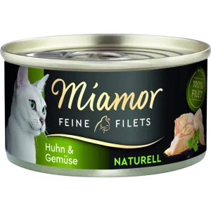 Miamor Feine Filet Naturell Huhn & Gemüse 80 g