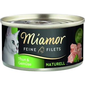 Miamor Feine Filet Naturell Thunfisch & Gemüse 80 g