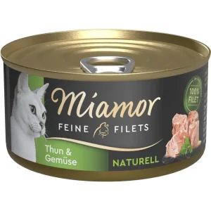 Miamor Feine Filets Naturell Thun & Gemüse