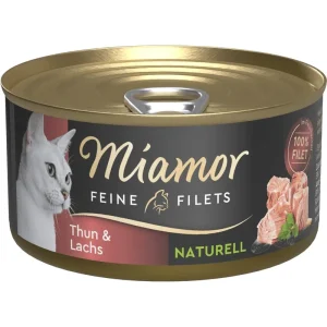 Miamor Feine Filets Naturell Thunfisch & Lachs