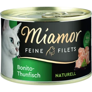 Miamor Feine Filets Naturelle Bonito-Thunfisch 156 g