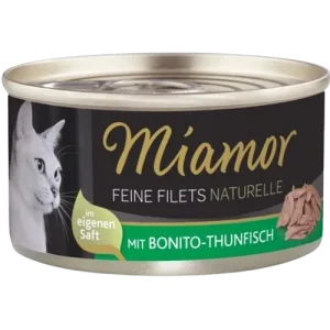Miamor Feine Filets Naturelle Bonito-Thunfisch 80 g