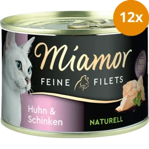 Miamor Feine Filets Naturelle Huhn & Schinken 156 g