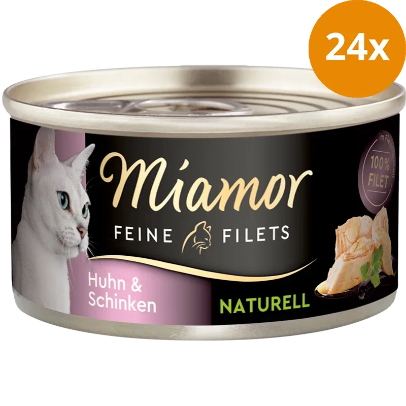 Miamor Feine Filets Naturelle Huhn & Schinken 80 g - Image 2