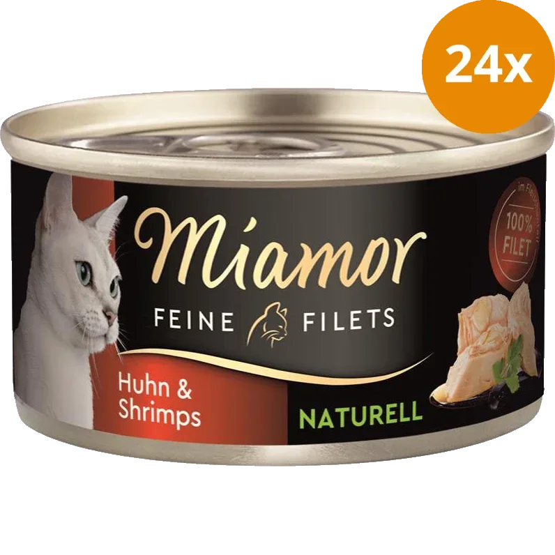 Miamor Feine Filets Naturelle Huhn & Shrimps 80 g - Image 2