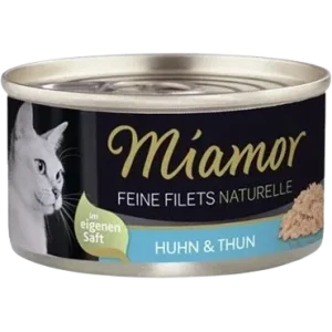 Miamor Feine Filets Naturelle Huhn & Thunfisch 80 g