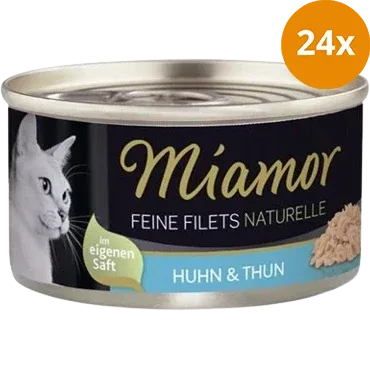 Miamor Feine Filets Naturelle Huhn & Thunfisch 80 g - Image 2
