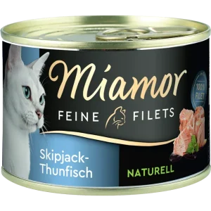 Miamor Feine Filets Naturelle Skipjack-Thunfisch 156 g