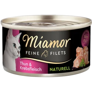 Miamor Feine Filets Naturelle Thunfisch & Krebs 80 g