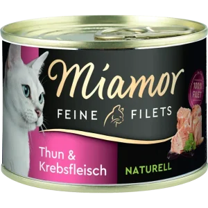 Miamor Feine Filets Naturelle Thunfisch & Krebsfleisch 156 g