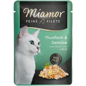 Miamor Feine Filets Pouch Thunfisch & Gemüse 100 g