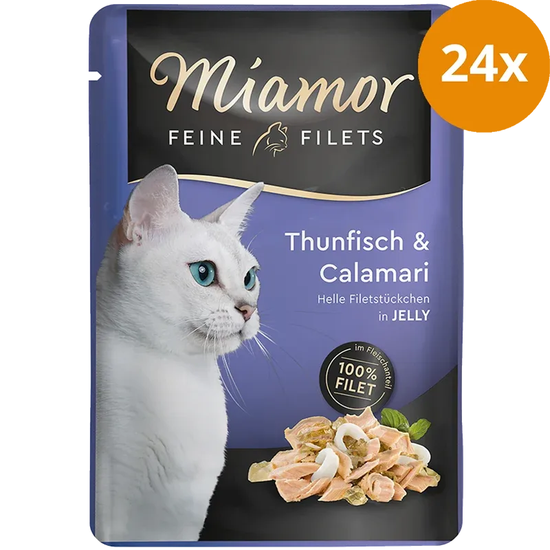 Miamor Feine Filets Thunfisch & Calamari 100 g - Image 2