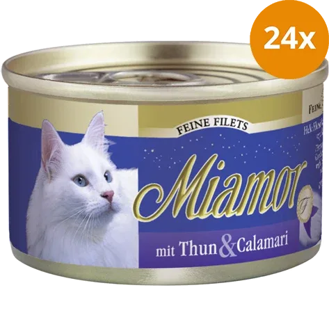 Miamor Feine Filets Thunfisch & Calamaris 100 g - Image 2