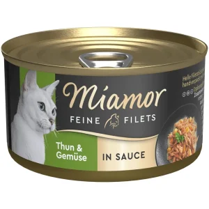 Miamor Feine Filets Thunfisch + Gemüse in Sauce
