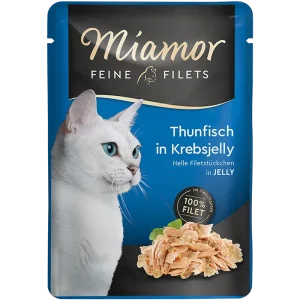 Miamor Feine Filets Thunfisch in Krebsjelly 100 g