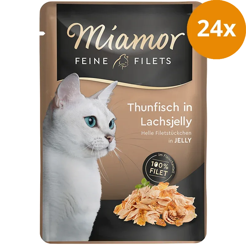 Miamor Feine Filets Thunfisch in Lachsjelly 100 g - Image 2