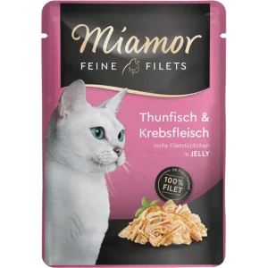 Miamor Feine Filets Thunfisch & Krebs 100 g
