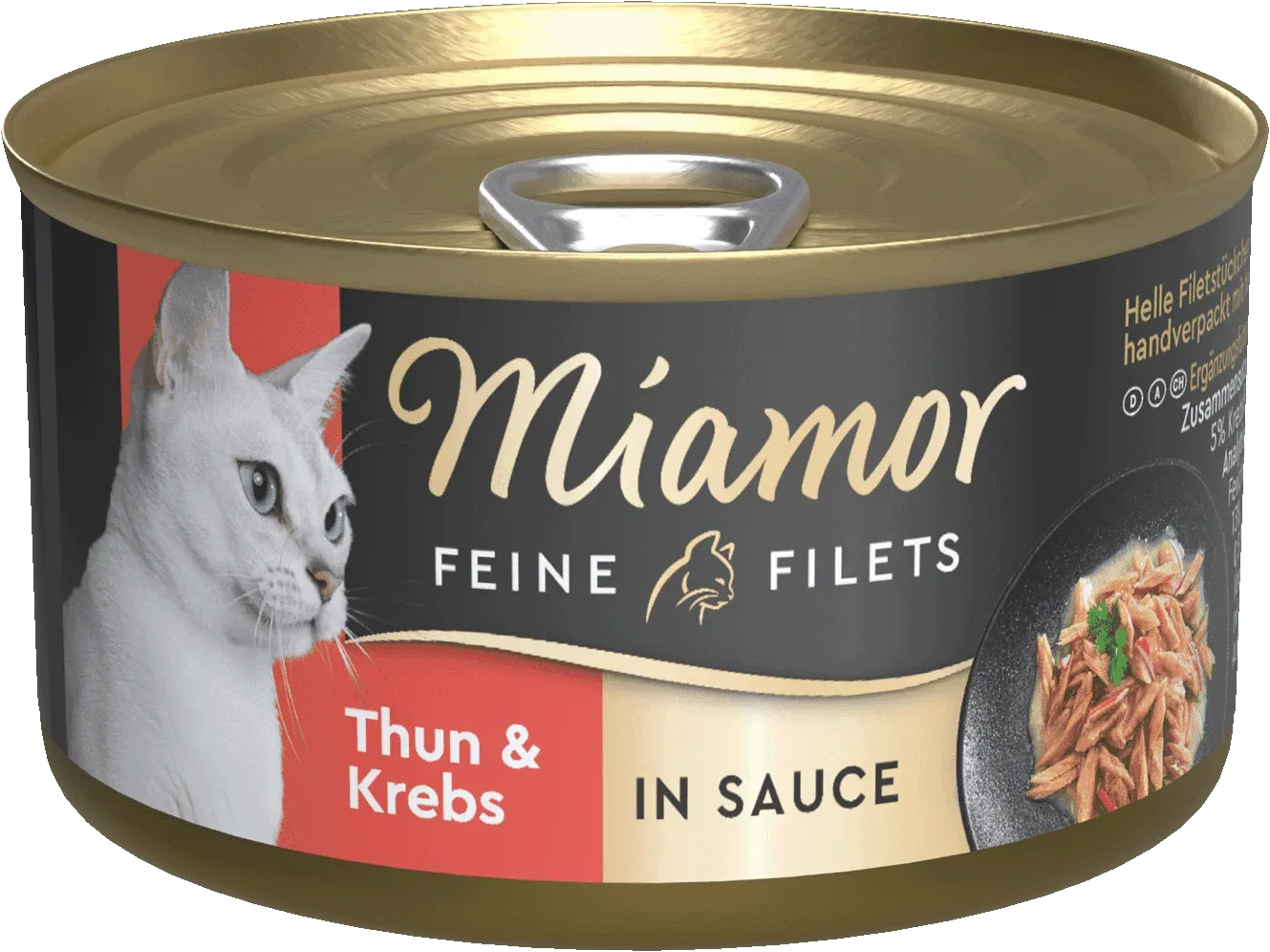 Miamor Feine Filets Thunfisch + Krebs in Sauce