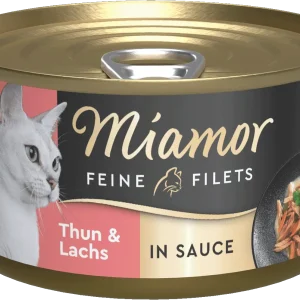 Miamor Feine Filets Thunfisch + Lachs in Sauce