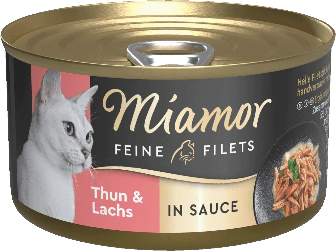 Miamor Feine Filets Thunfisch + Lachs in Sauce